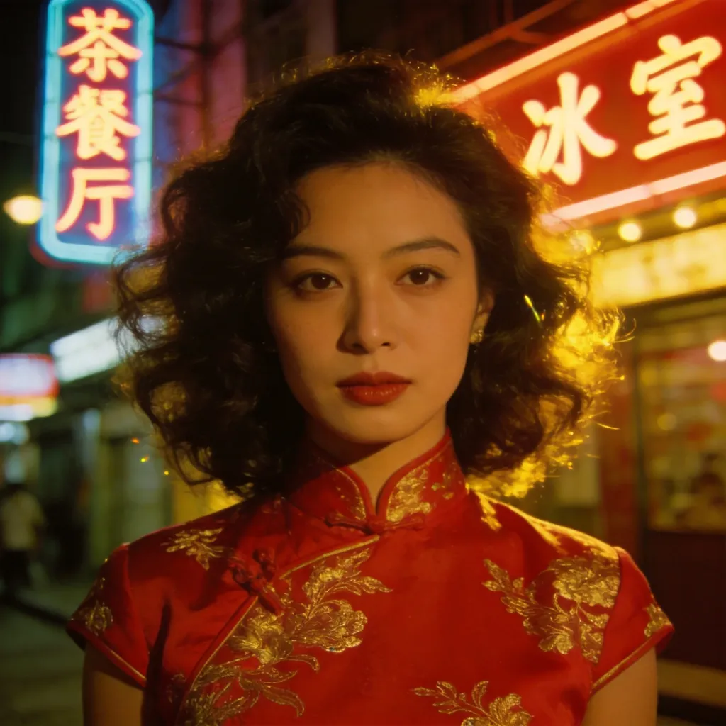 Vintage HK AI portrait preview